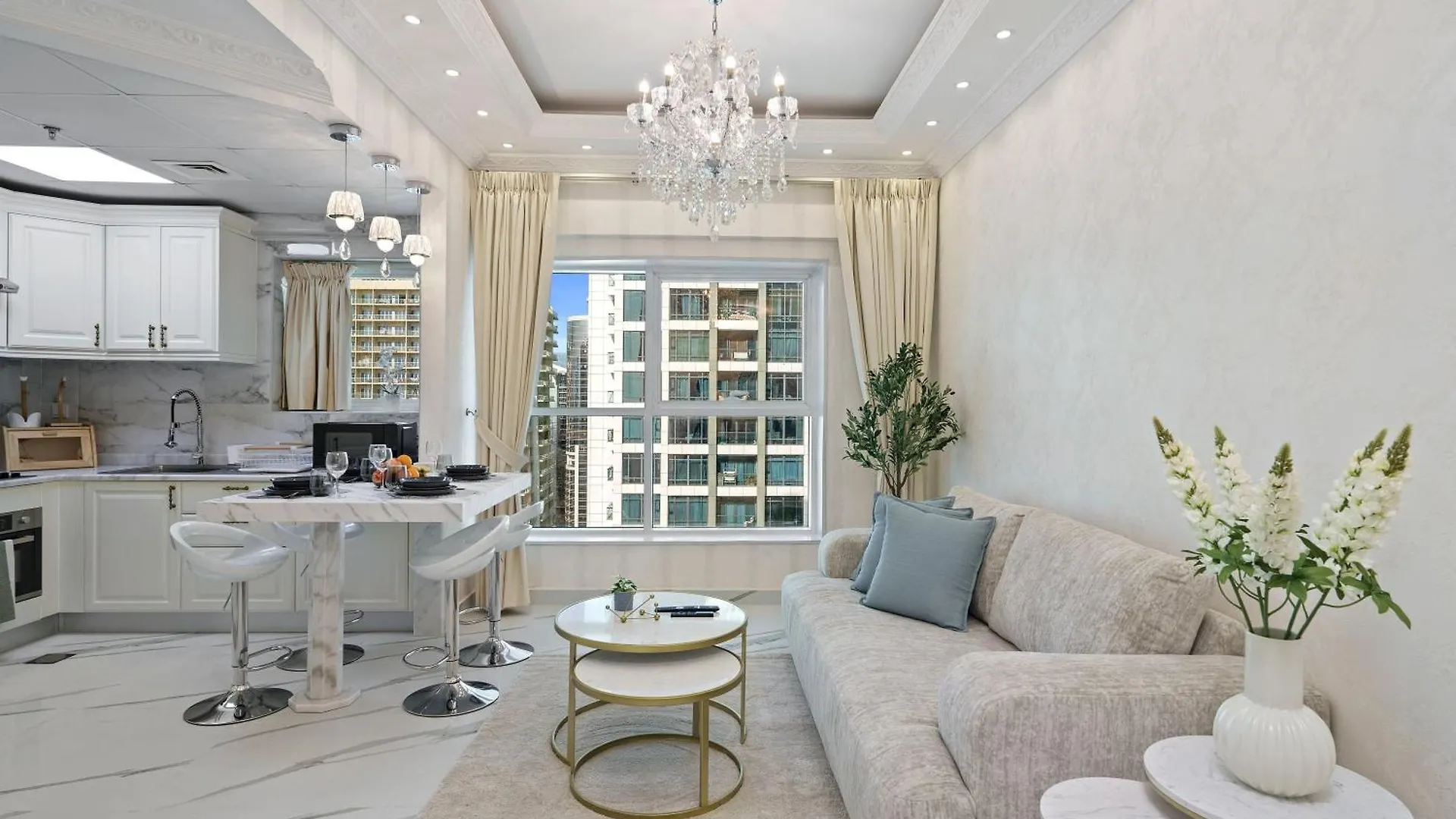 Appartement High Floor Upgraded 2Br In Jlt - Walk To Lake Park Dubai